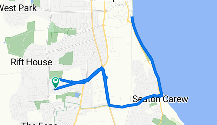 46 Fulbeck Close, Hartlepool to 37 Fulbeck Close, Hartlepool