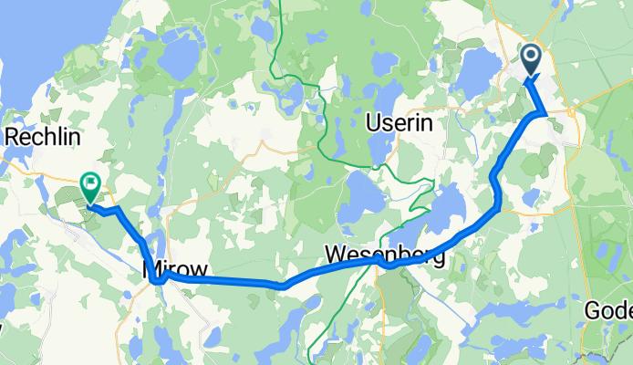 Rudi-Arndt-Platz 2, Neustrelitz nach Lärz, Lärz