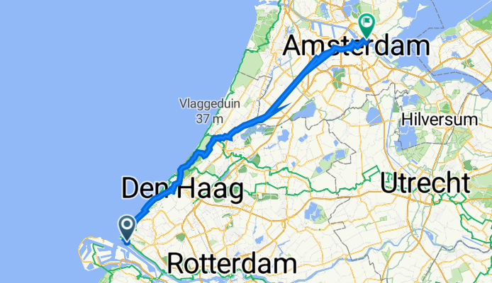 Stationsweg 10, Hoek van Holland to Meeuwenlaan 138A, Amsterdam