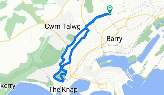 253 Barry Road, Barry to 251 Barry Road, Barry