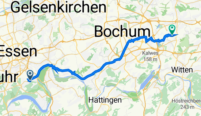 Am Stift 9, Essen nach Wallbaumweg 94, Bochum