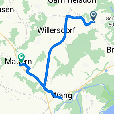 Hiendlberg 1, Gammelsdorf nach Hochfeldstraße 1, Mauern