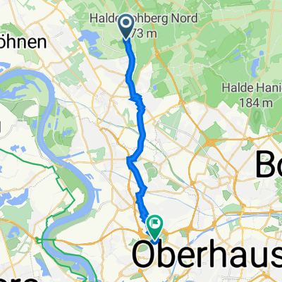 Raasweg 11, Hünxe nach Meiderich/Beeck, Duisburg