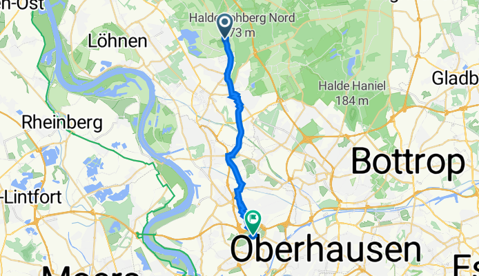 Raasweg 11, Hünxe nach Meiderich/Beeck, Duisburg