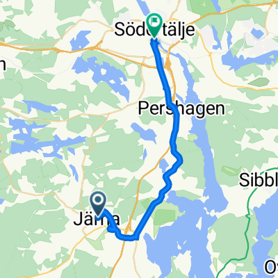 Norrajärnvägsgatan 2, Järna to Södertälje