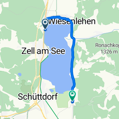 Esplanade, Zell am See to Seeuferstraße 196, Zell am See