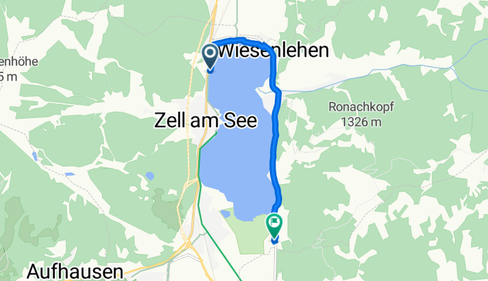 Esplanade, Zell am See to Seeuferstraße 196, Zell am See