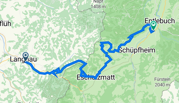 Bädligässli 28, Langnau im Emmental nach Dorf 16, Hasle LU