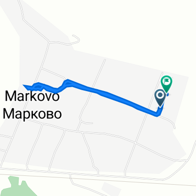 От Ивановская улица 6, Марково до Ивановская улица 8, Марково
