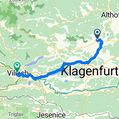 Postgasse 10, St. Veit an der Glan nach Heinrich-von-Türlin-Straße 13, Villach