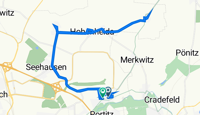 Hinter dem Dorf 8, Leipzig nach Plaußiger Dorfstraße 1, Leipzig