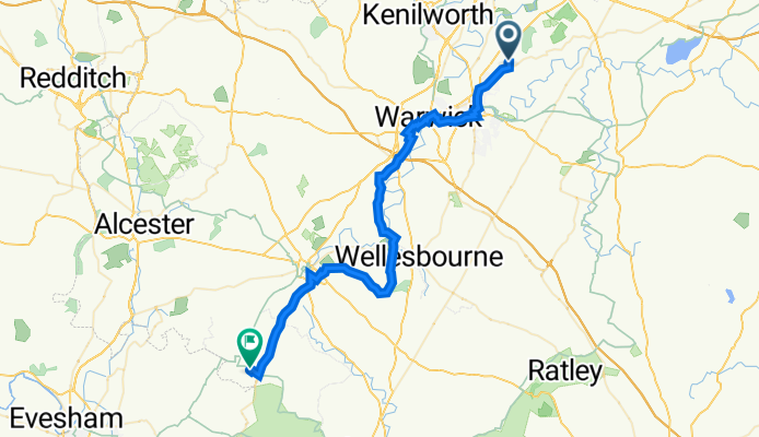 10 Woodland Way, Leamington Spa to 7 Heron Dr, Stratford-Upon-Avon
