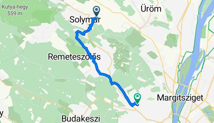 Solymári vár - Harangvirág utca