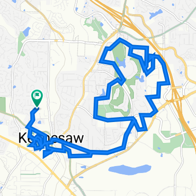 1105 Howard Ct NW, Kennesaw to 1105 Howard Ct NW, Kennesaw