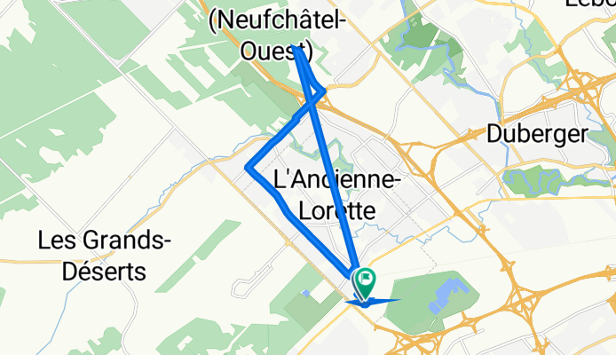 De Avenue Jules-Verne 144, L'Ancienne-Lorette à Avenue Jules-Verne 144, L'Ancienne-Lorette