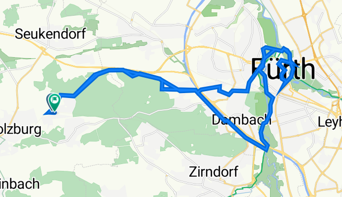 An der Bahn 8E, Cadolzburg nach An der Bahn 6, Cadolzburg