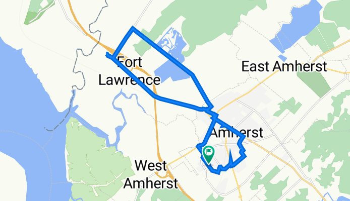Cordova Street to tourist center and back.