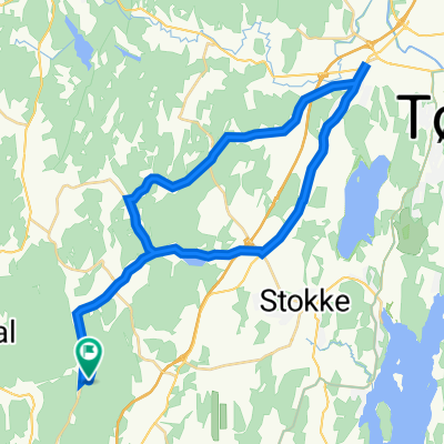 Bjørndalsveien 61, Stokke to Bjørndalsveien 61, Stokke