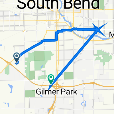 Prairie Avenue 3000, South Bend to West Ireland Road 700, South Bend