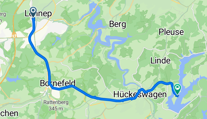 Am Bahnhof 5B, Remscheid nach Käfernberg 13, Hückeswagen