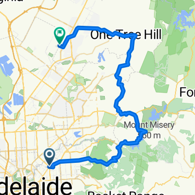 experimental route to work