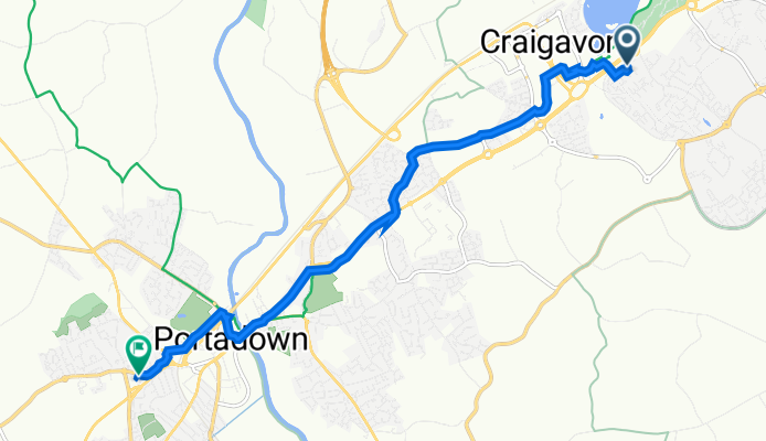 303 Enniskeen, Craigavon to 6 North St, Craigavon