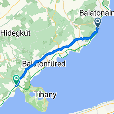 Nádas utca 7, Balatonalmádi - Hunyadi János utca 2, Aszófő