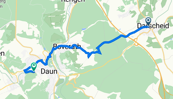 Alte Dauner Straße 18, Darscheid nach Schulstraße, Daun
