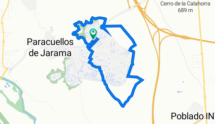 Calle las Panzas, 30, Paracuellos de Jarama a Calle las Panzas, 37, Paracuellos de Jarama