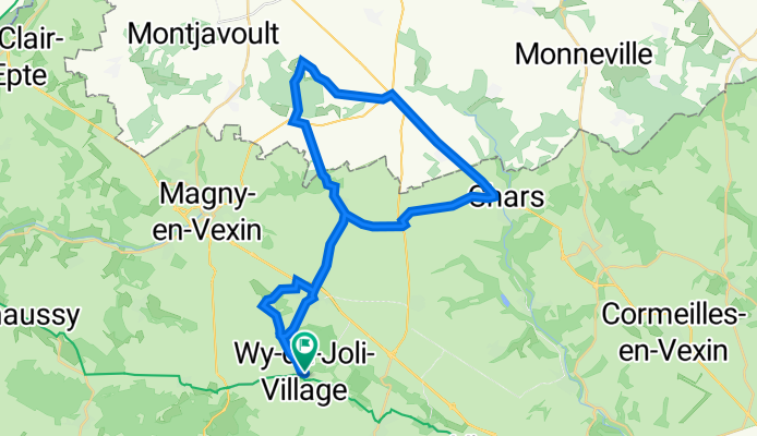 2 Impasse de la Cour des Dîmes, Wy-dit-Joli-Village à 25 Rue Saint-Romain, Wy-dit-Joli-Village