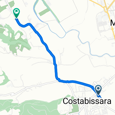 Da Via Gioberti 8, Costabissara a Via Venezia 124, Isola vicentina