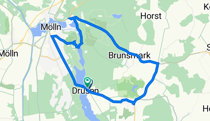 Am Lütauer See 2, Lehmrade nach Am Lütauer See 3, Lehmrade