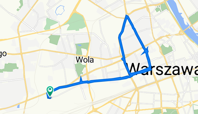 Jana Kazimierza 55, Warszawa do Jana Kazimierza 64, Warszawa