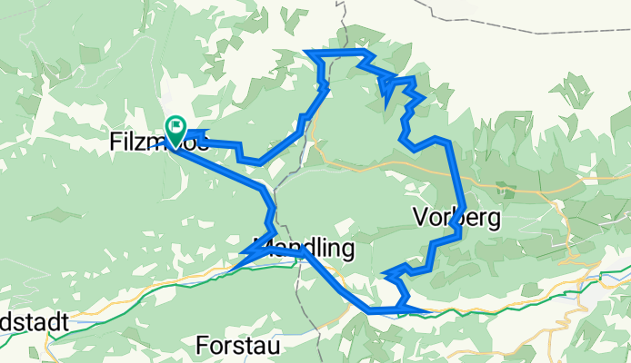 Panorama-Runde ab Filzmoos, Mandling, Pichl, Ramsau, Dachstein