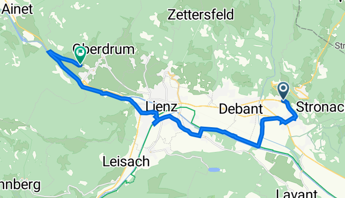 Göriacher Straße 28, Dölsach nach Oberlienz 49B, Oberlienz
