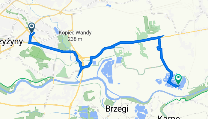 Osiedle Teatralne 13, Kraków do Karasiówka, Kraków