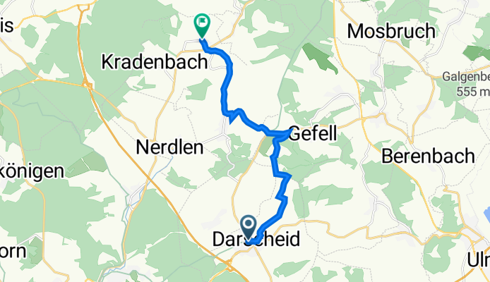 Alte Dauner Straße 18, Darscheid nach Hauptstraße 10, Neichen