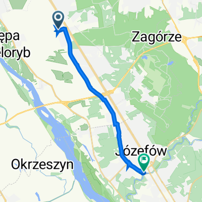 Zwoleńska 111A, Варшава до Jarosławska 35, Józefów