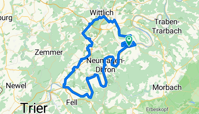 Rundkurs Brauneberg Schweich Wittlich