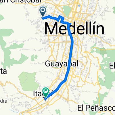25 junio 2023 De Calle 48d 93-34, Medellín a Carrera 42 50-52, Medellín