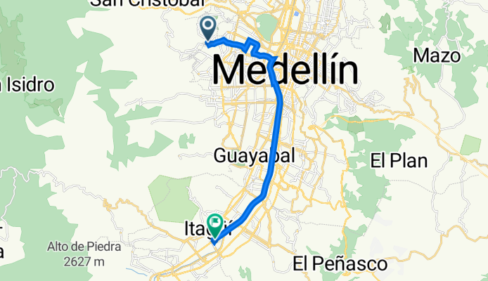 25 junio 2023 De Calle 48d 93-34, Medellín a Carrera 42 50-52, Medellín