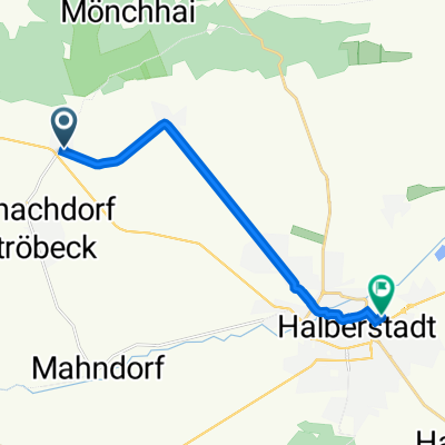 Hinter dem kleinen Dorfe 79, Aspenstedt nach Augustenstraße 7, Halberstadt