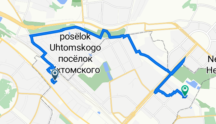 От город Люберцы 4 до Наташинская улица 8, Люберцы
