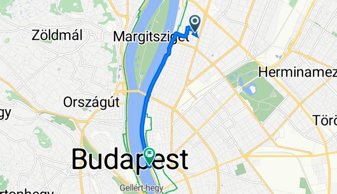 Visegrádi utca 93A, Budapest - Apáczai Csere János utca 12, Budapest