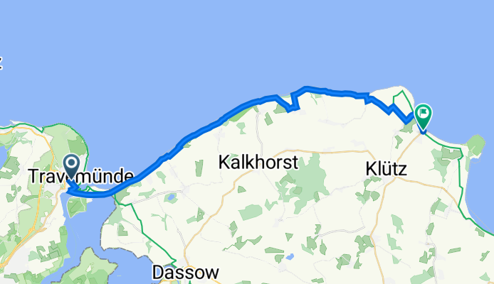 Mühlenberg 31, Lübeck nach Klützer Straße 2, Boltenhagen