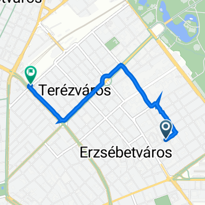 Útvonal innen: Budapest
