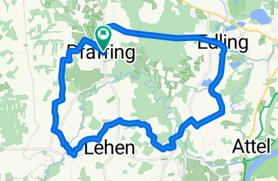 Route in der Bikemap App öffnen