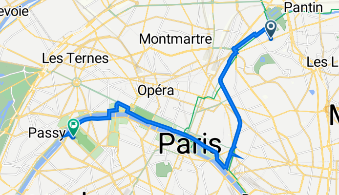 Recovered Route