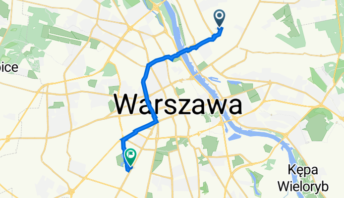 Cmentarna, Warszawa do Włodarzewska 3/5, Warszawa