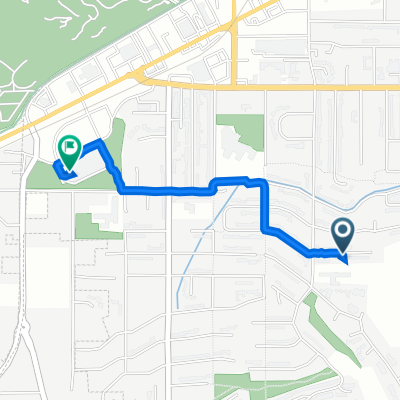 2235 Hillside Dr, Missoula to 4000 Brooks St, Missoula